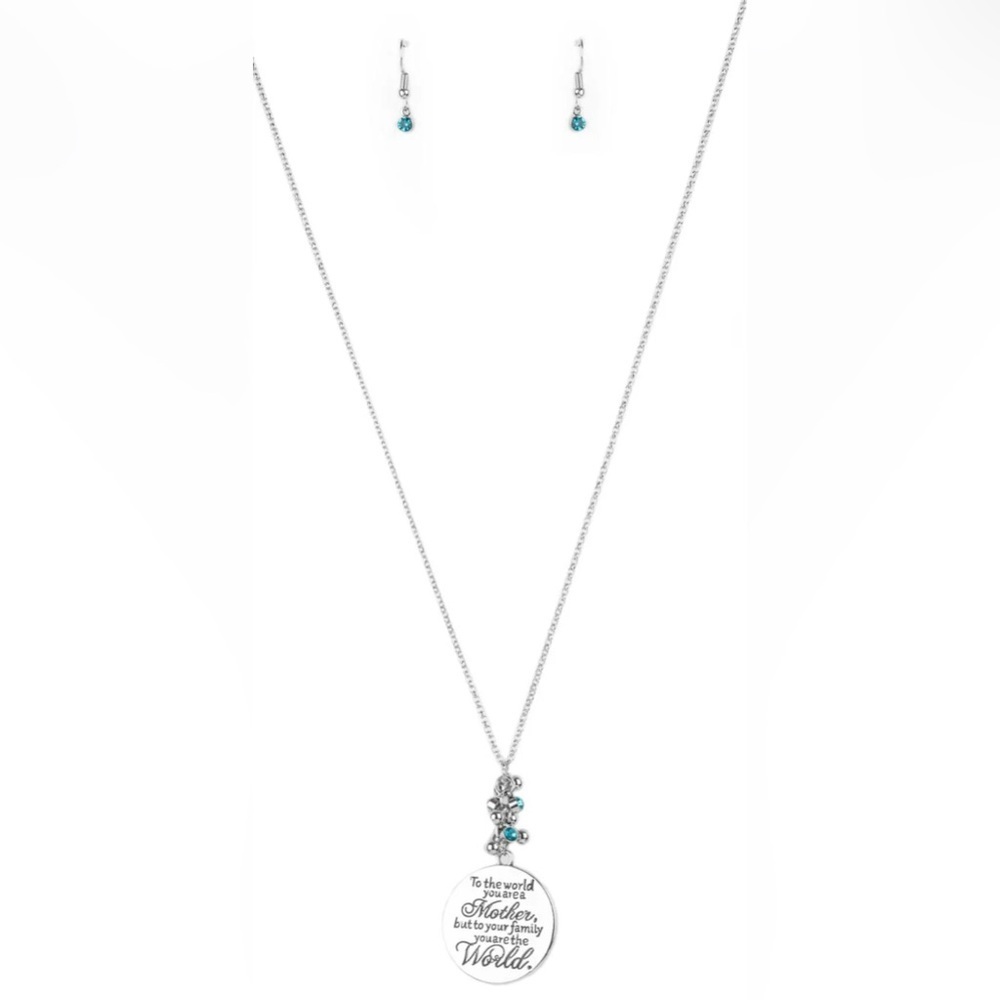 Mothers Day Maternal Blessings Necklace Set
